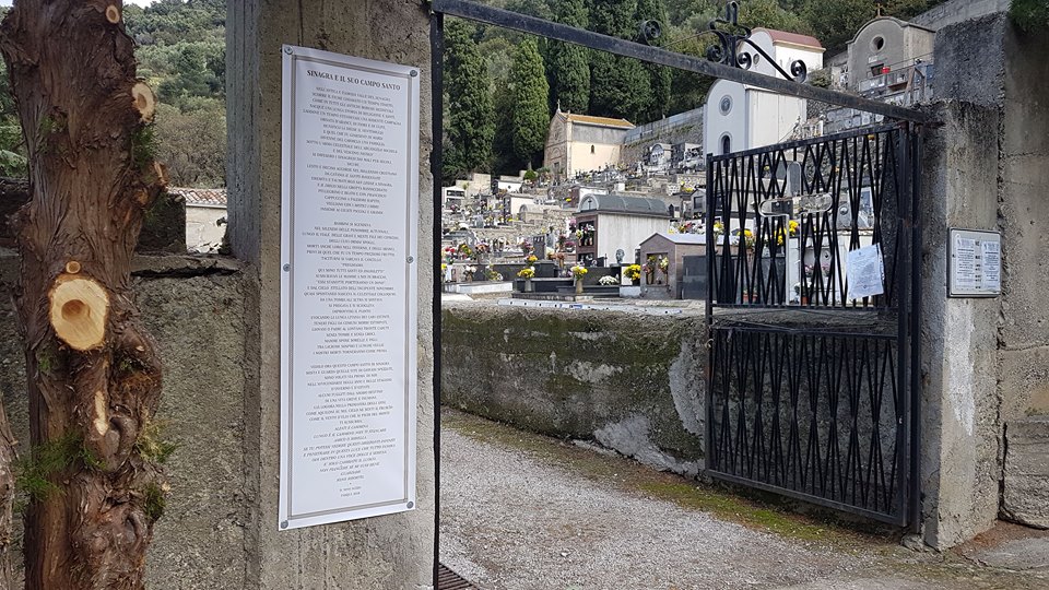 Gestione luci nel cimitero