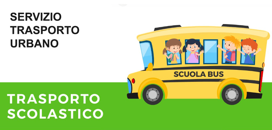 Servizio di trasporto scolastico urbano mediante scuolabus